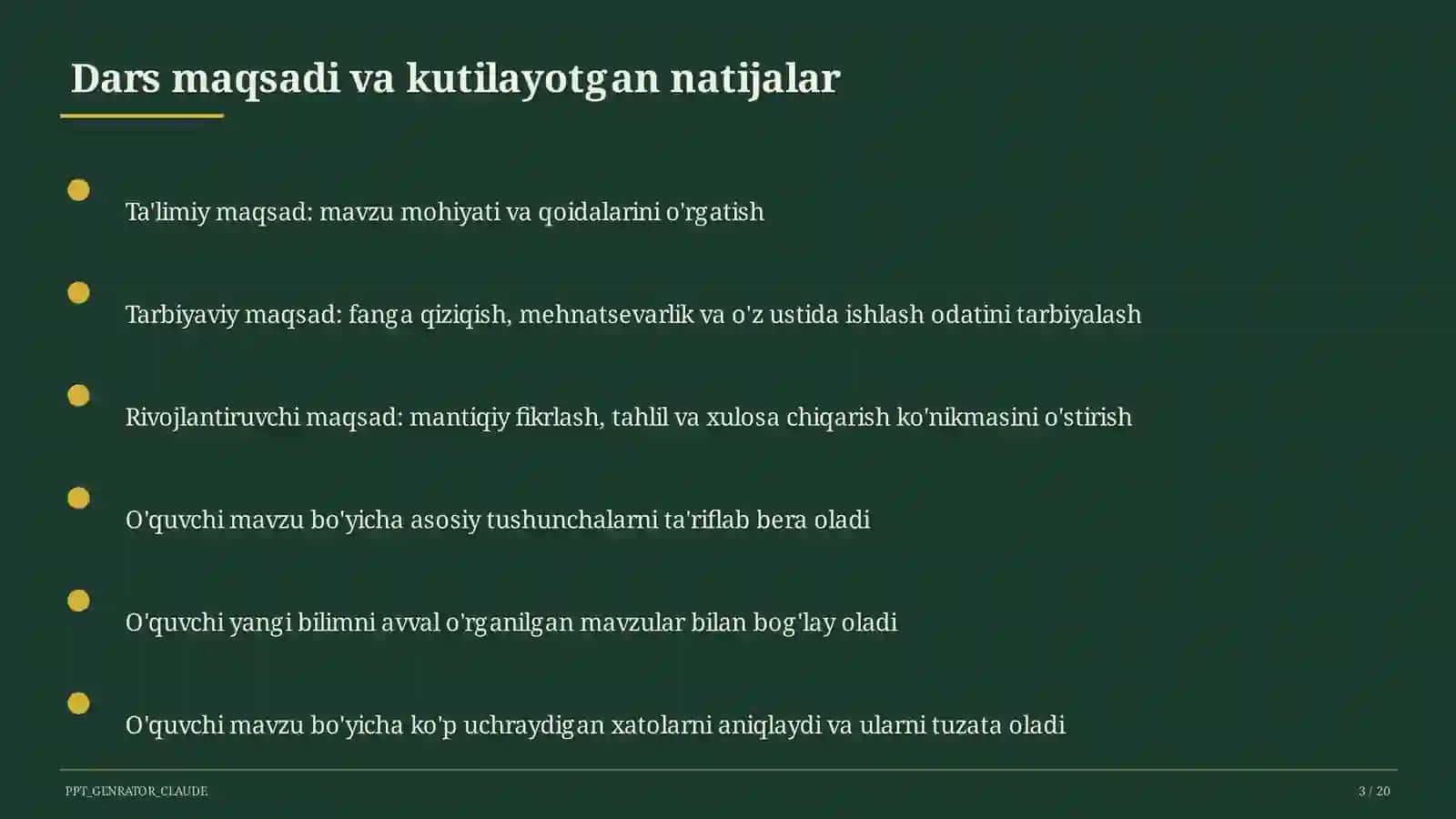 Zardo'zlik va milliy hunarmandchilik (8-sinf) 3
