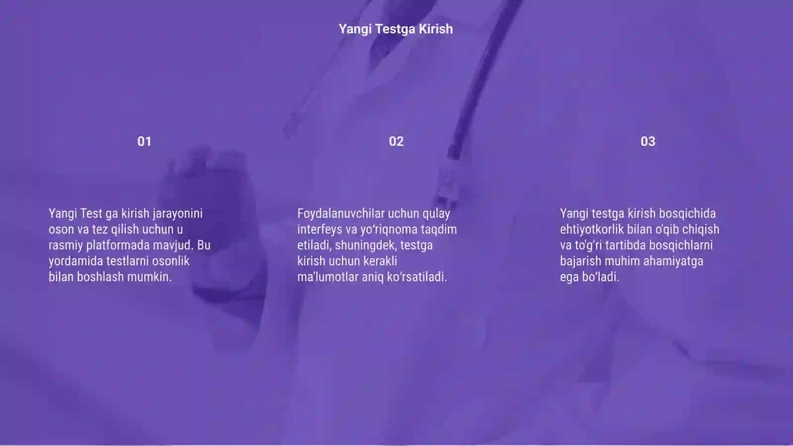 Yangi Test 3