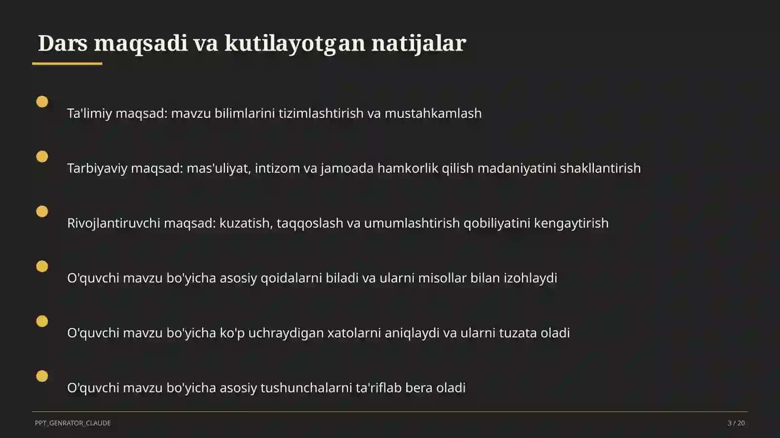 Ochiq ta'lim resurslari (OER) dan foydalanish 3