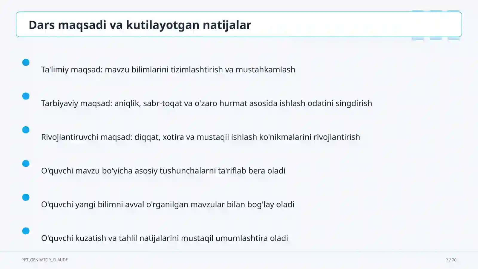 Rus tilida fe'l zamonlari: hozirgi zamon (4-sinf) 3