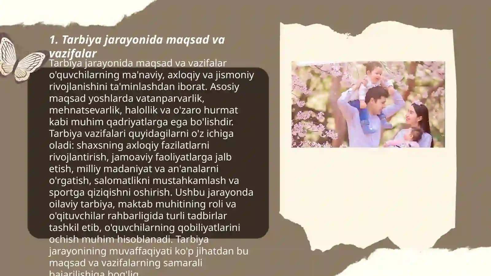 Tarbiya mazmuni 3
