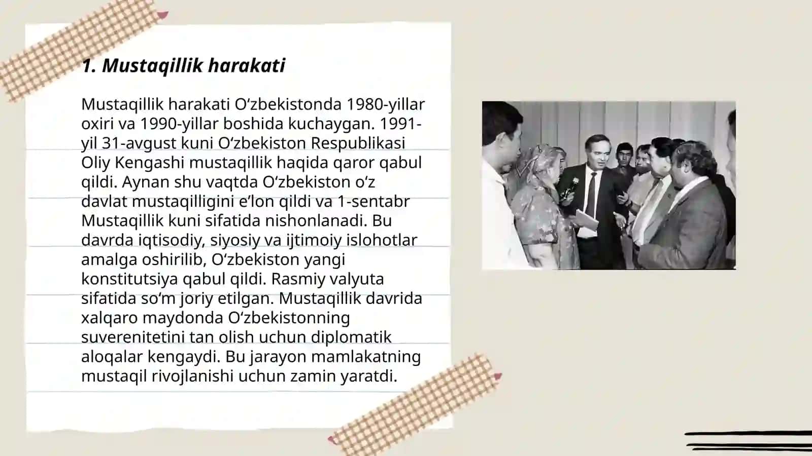 Mustaqillik harakati 3