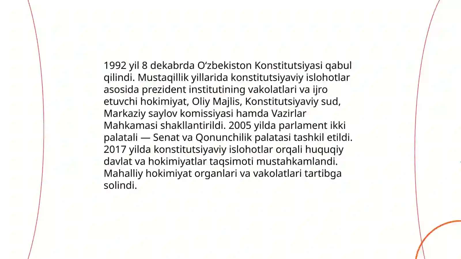 Mustaqillik yillarida davlat boshqaruv tizimida amalga oshirilgan islohotlar 3