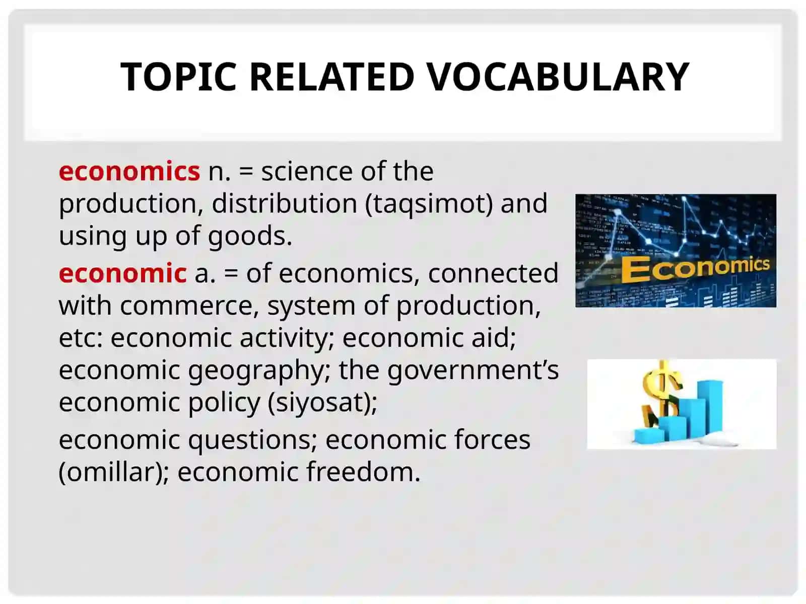 Lesson 7. AmixedEconomy. Taxation 3
