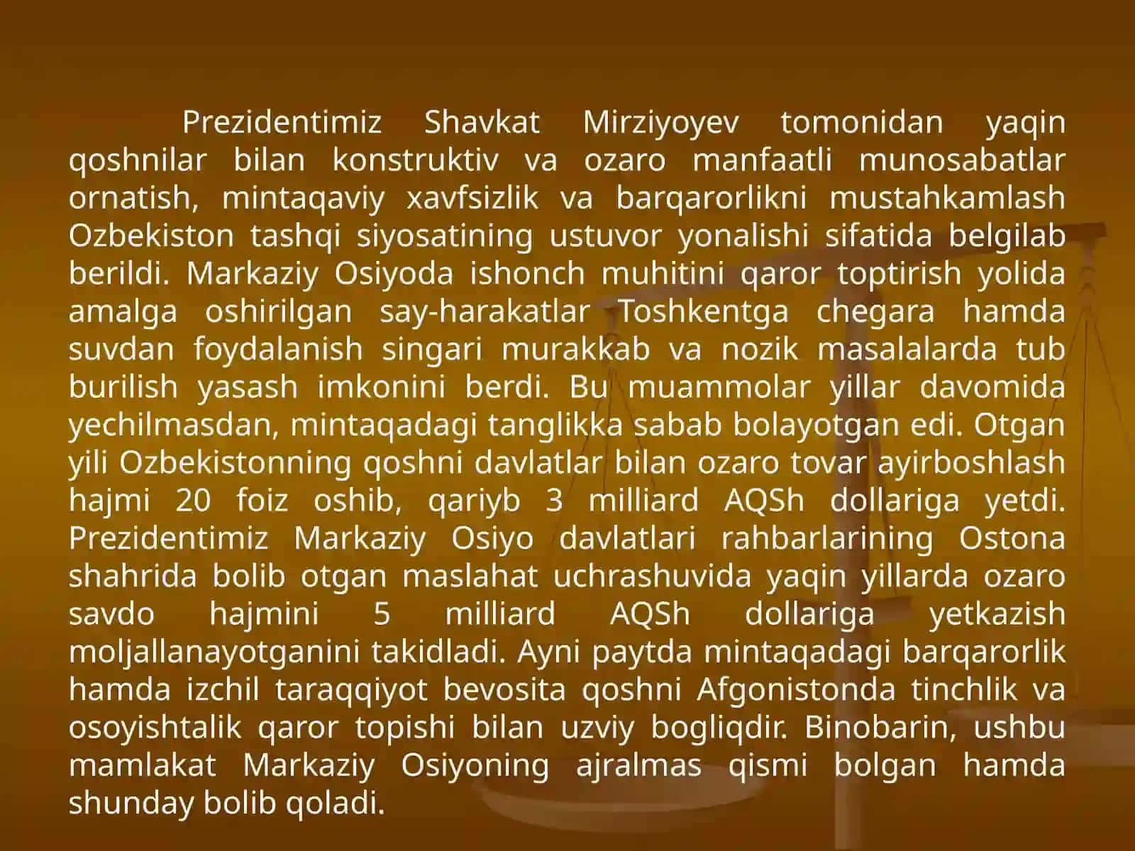 Milliy xavfsizlikni ta'minlash borasida amalga oshirilayotgan ishlar 3