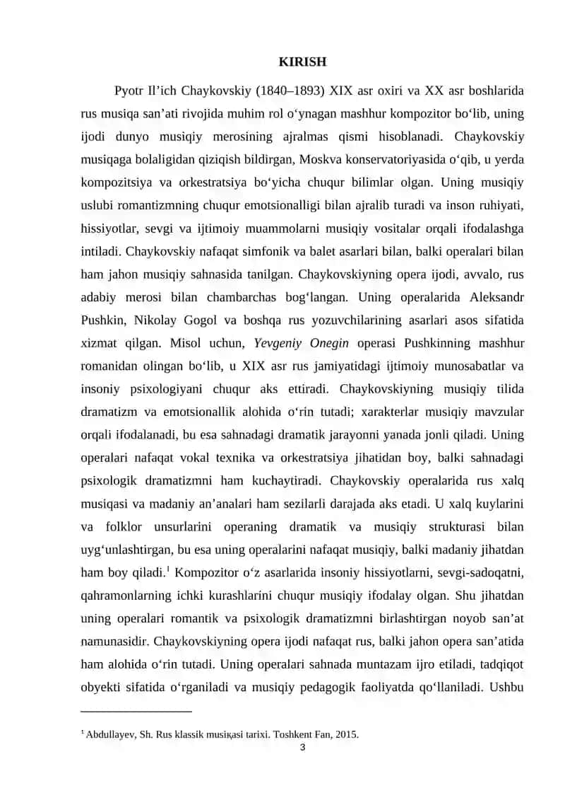Chaykoviskyini opera ijodi 3