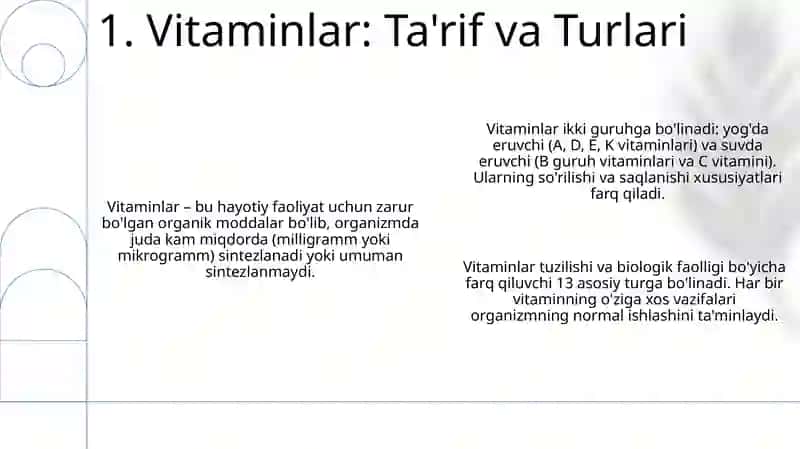 Vitaminlar 3
