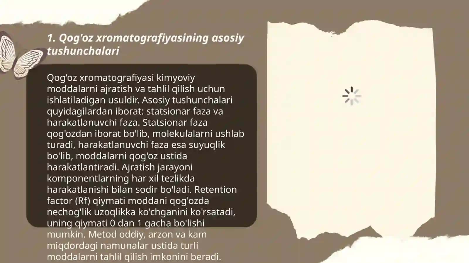 Qog’oz xromotografiyasi 3