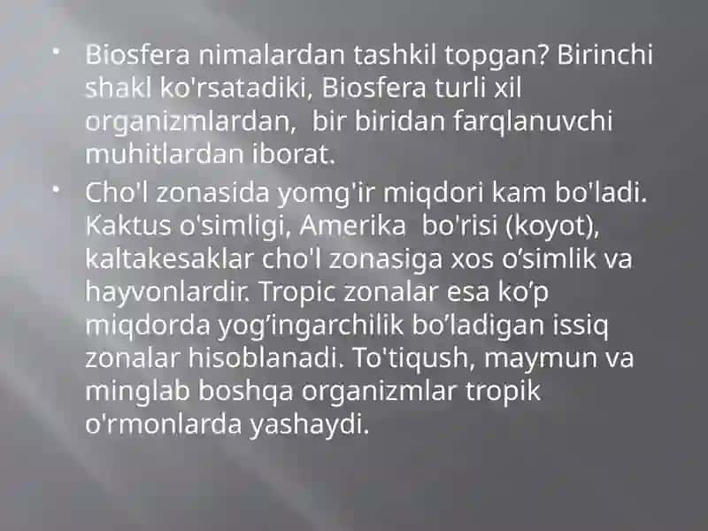 Biosfera 3
