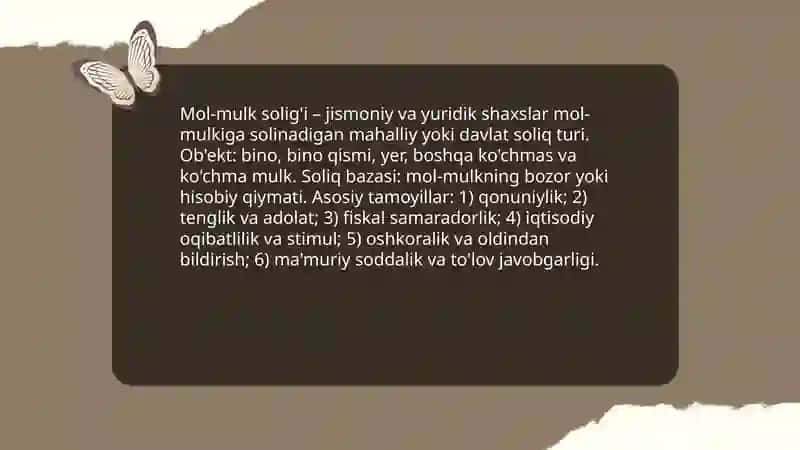 Mol-mulk soliq 3