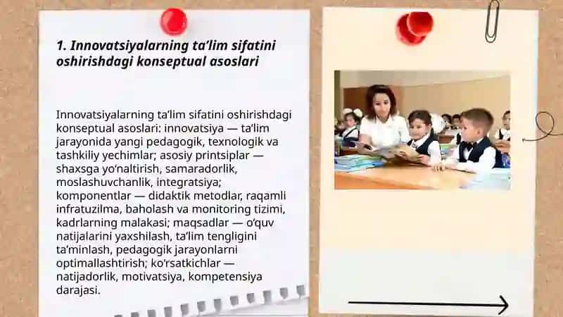 Innovatsiyalarning ta’lim sifatini oshirishga ta’siri 3