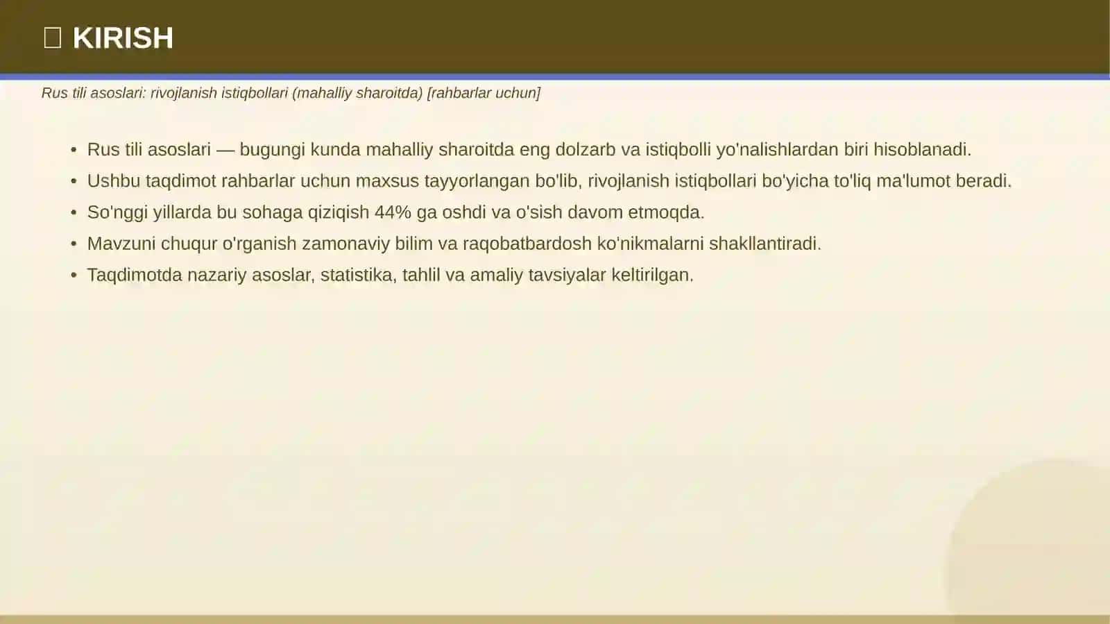 RUS TILI ASOSLARI 3