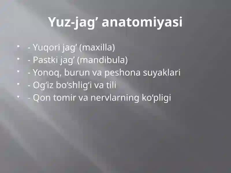 Yuz-jag’sohasidajarohatlarivauningasoratlari(shok,asfiksiya,qonketish) 3