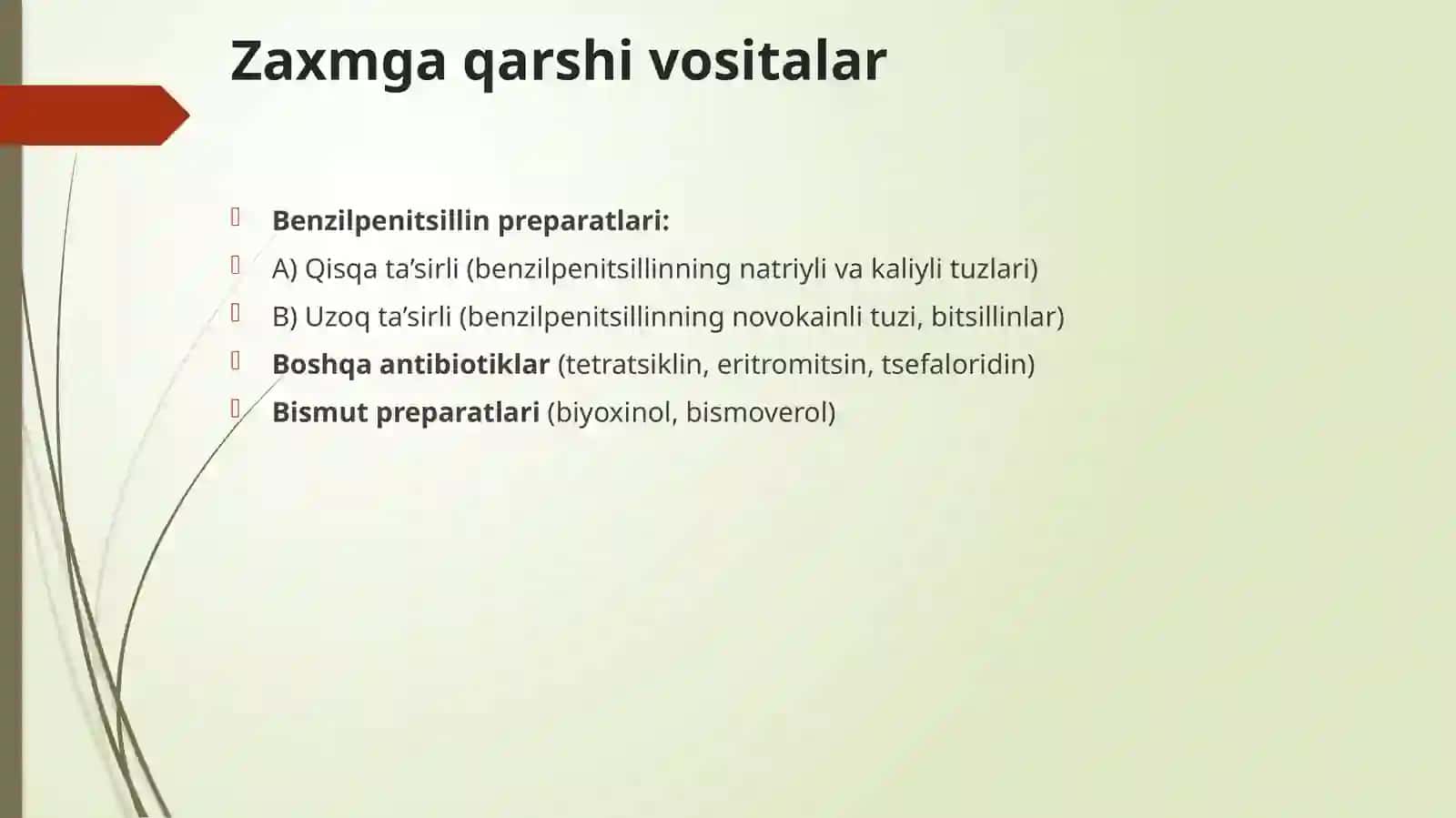 Xudoyorov Umidning Farmakologiya fanidan MUSTAQIL ISHI 3