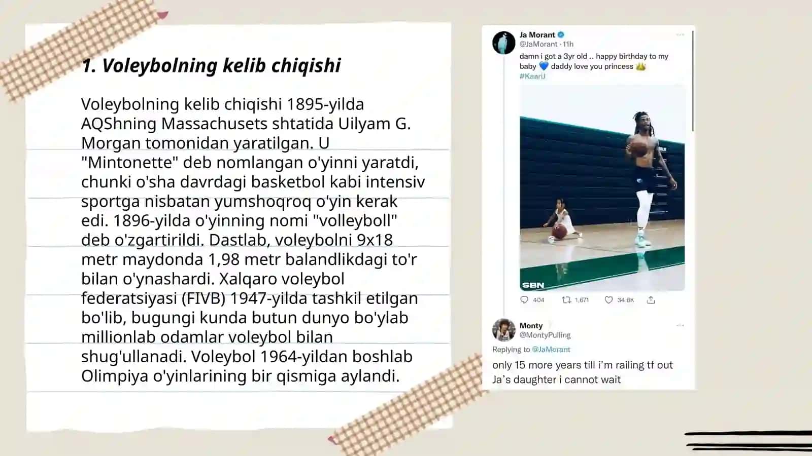 Voleybolning kelib chiqishi 3