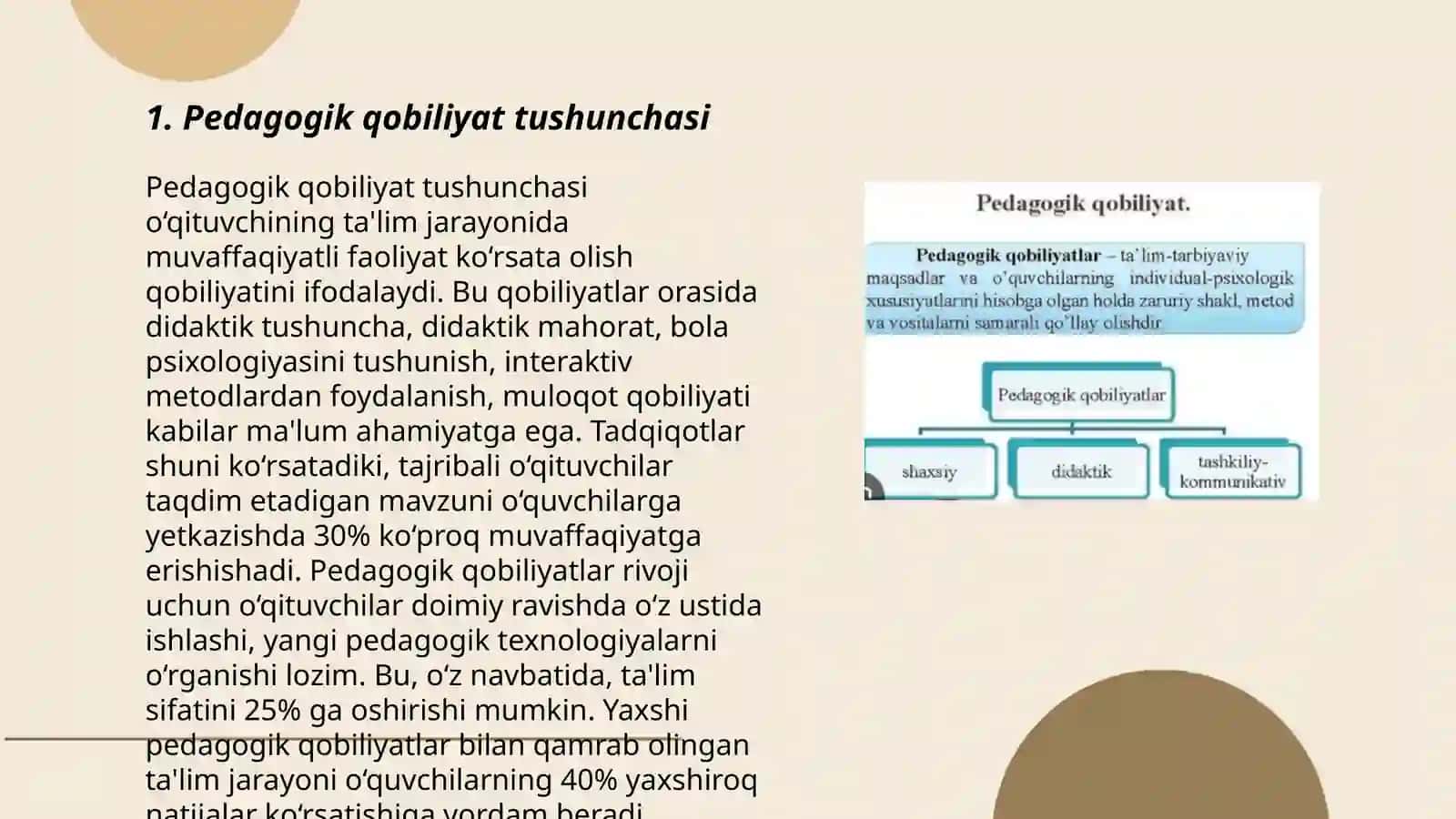 Pedagogik qobiliyatlar haqida tushuncha 3