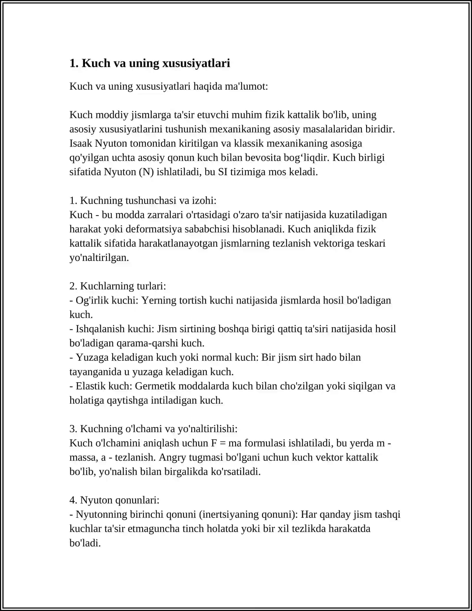STATIKA ELEMENTLARI 3
