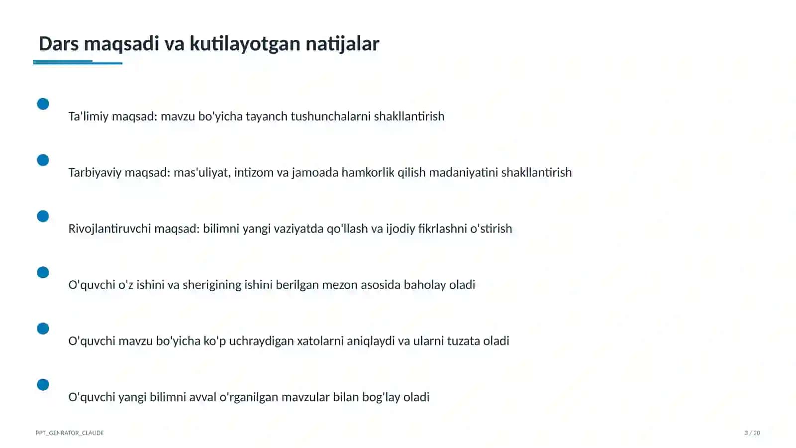 Mustaqil O'zbekistonning davlat ramzlari va Konstitutsiyasi (11-sinf) 3