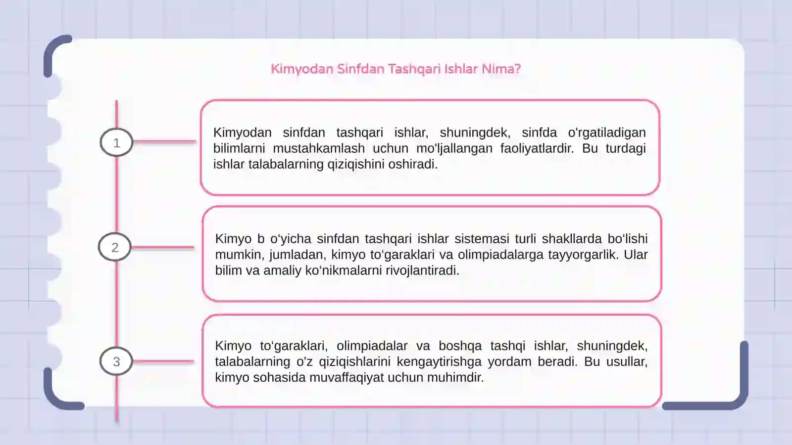 Kimyodan Sinfdan Tashqari Ishlar 3