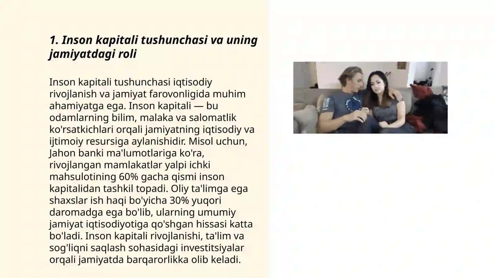 Inson kapitali tushunchasi va uning jamiyatdagi roli 3