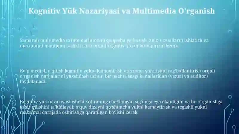 Pedagogik texnologiyaning ilmiy nazariy asoslari 3