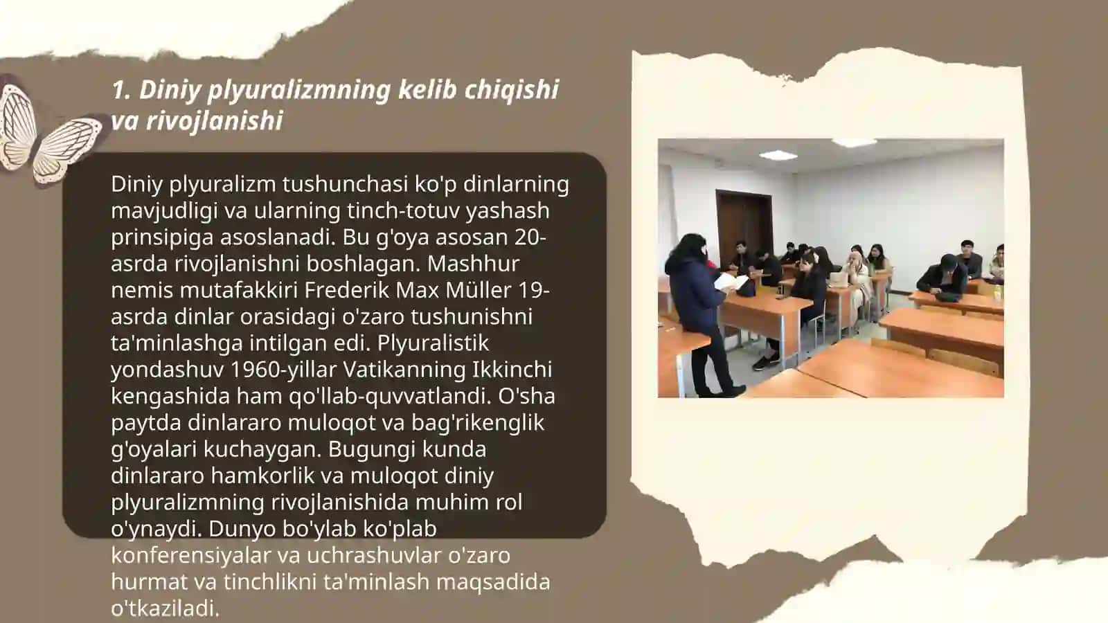 Diniy plyuralizm,diniy tolerantlik, bagʻrikenglikning jamiyat hayotidagi oʻrni 3