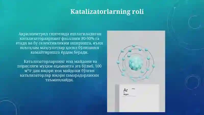 Akrilonitril va uning sintezi 3