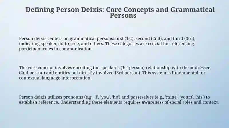Person Deixis 3