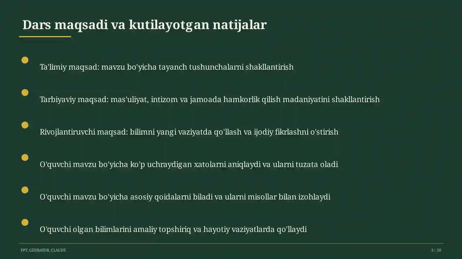Geometriya (7–11) — metodik birlashma uchun 3