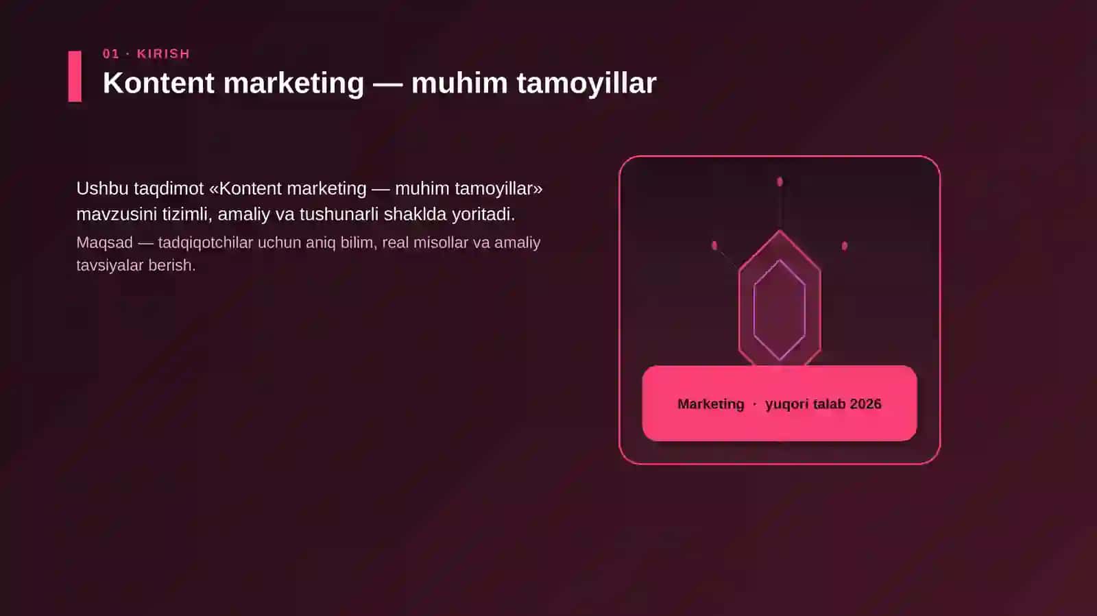 Kontent marketing — muhim tamoyillar 3