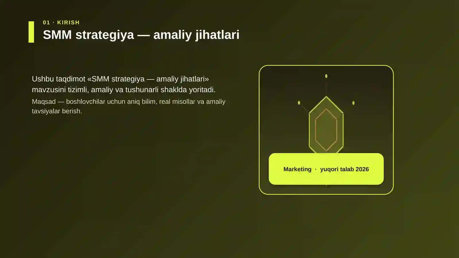 SMM strategiya — amaliy jihatlari 3