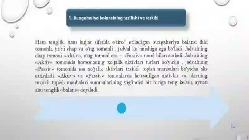 Buxgalteriya balansidagi majburiyatlar va ularning turlari 3