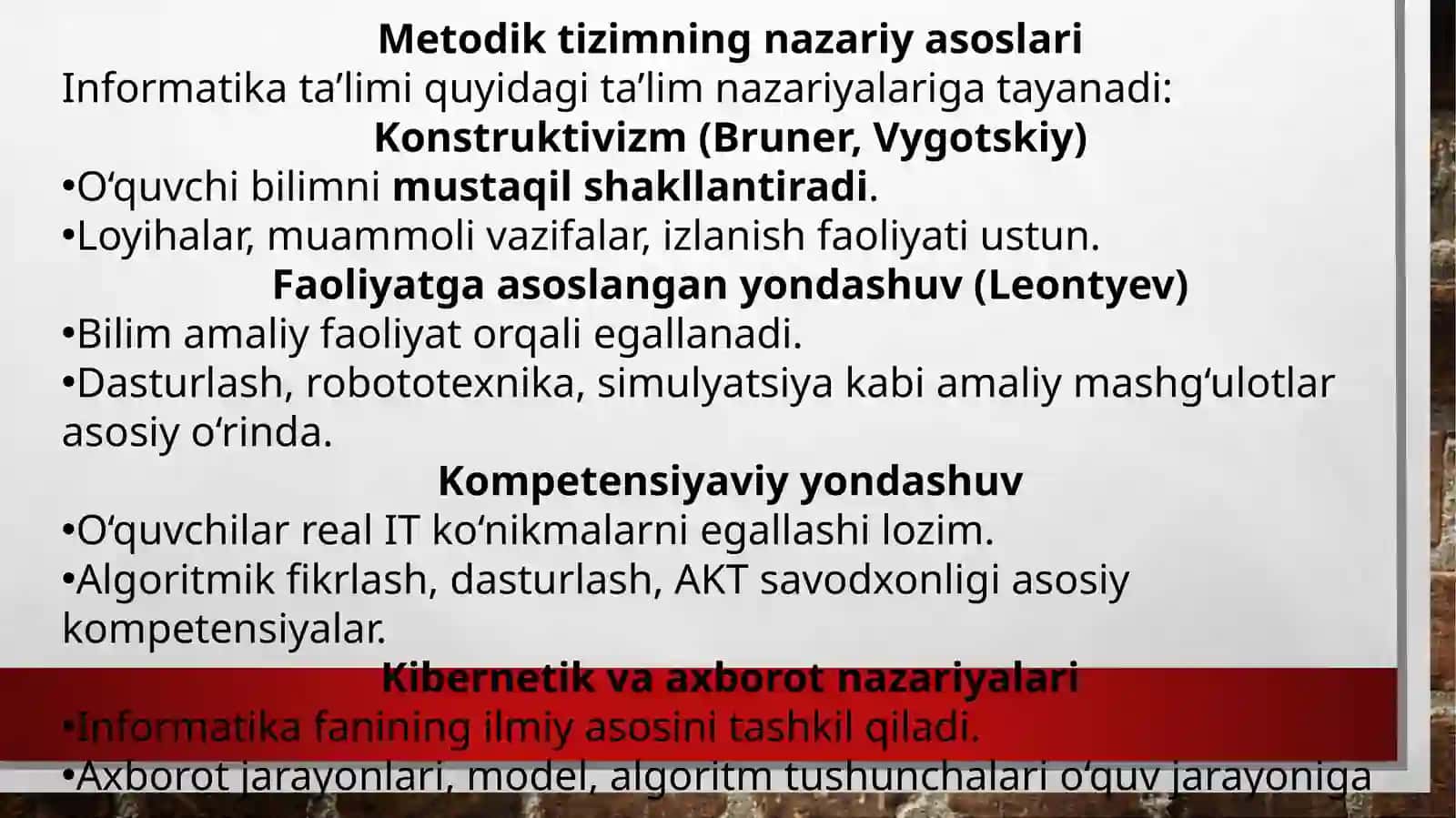 Informatika va axborot texnologiyalari kurslari 3