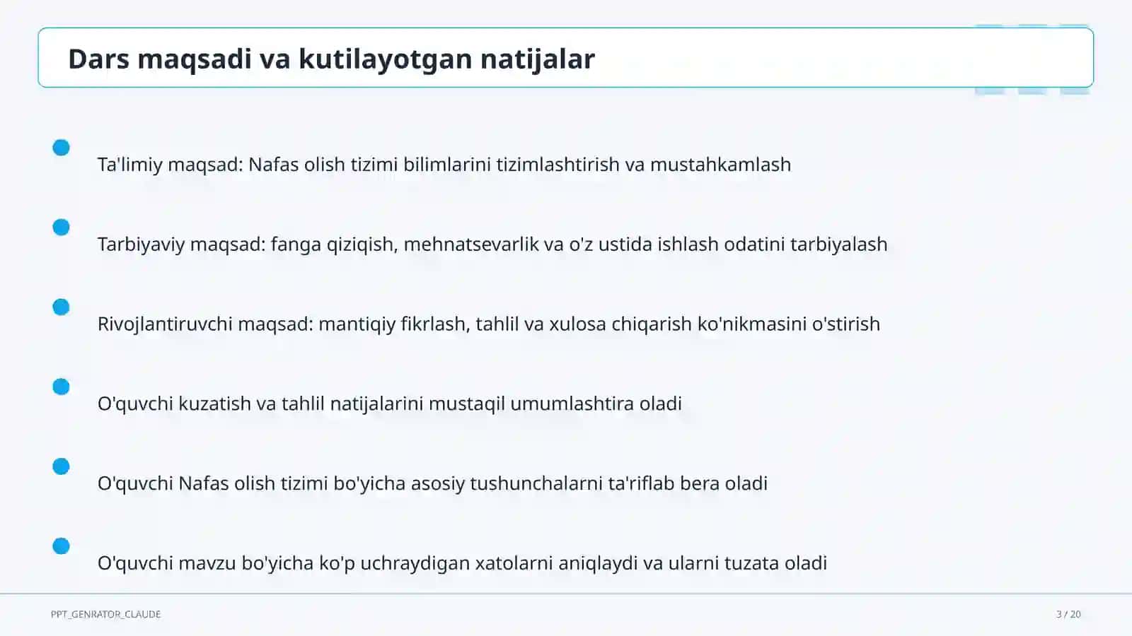 Nafas olish tizimi (8-sinf) 3
