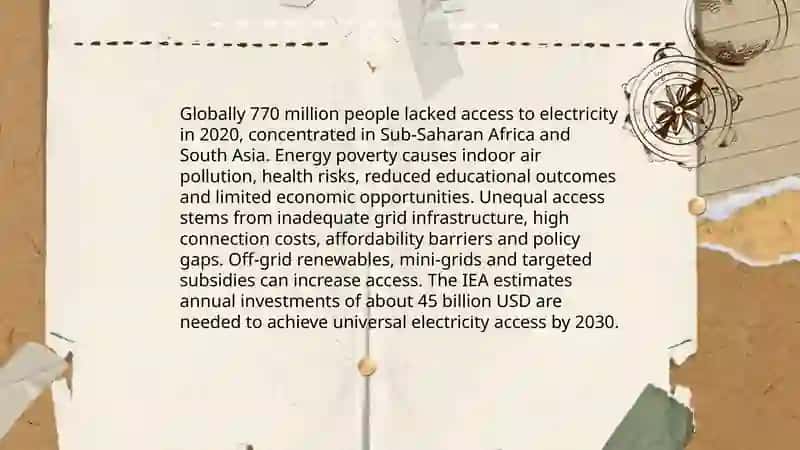 Energy issues 3
