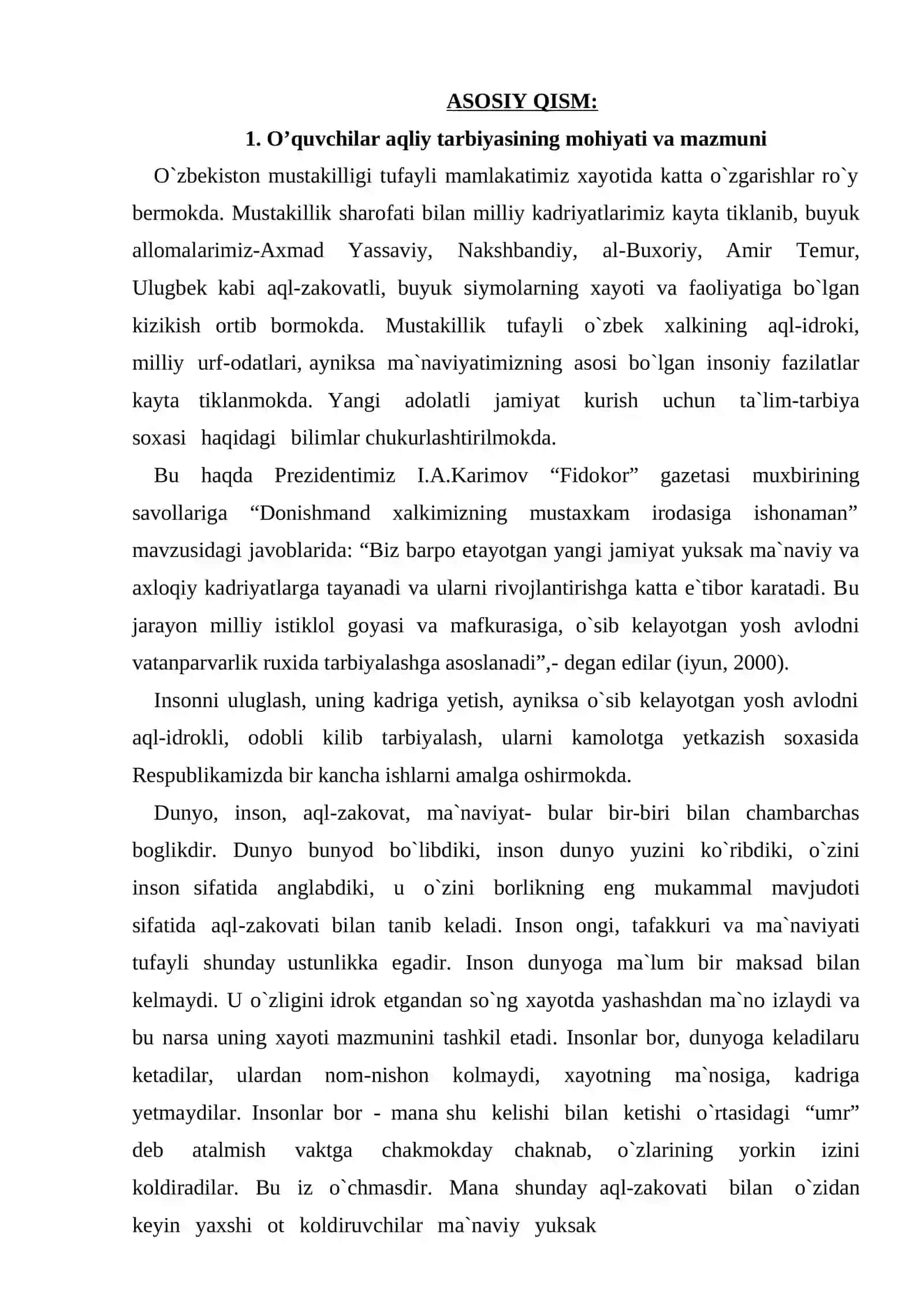 O'quvchilar aqliy tarbiyasi 3