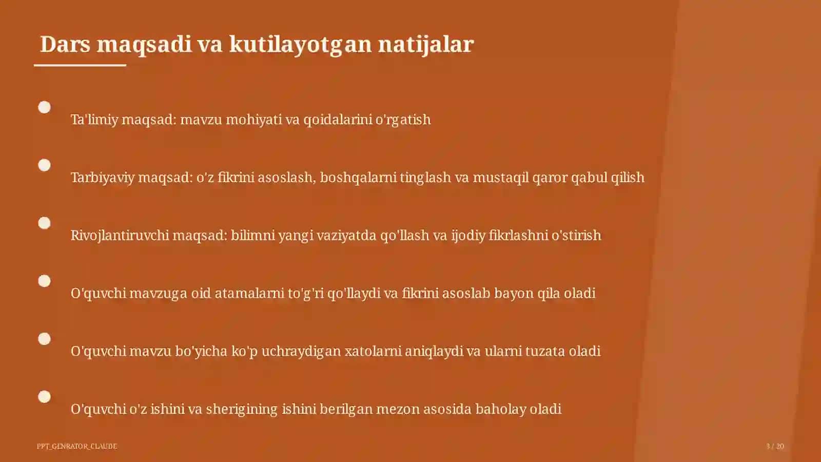 Ildizlar va ratsional ko'rsatkichli daraja (10-sinf) 3
