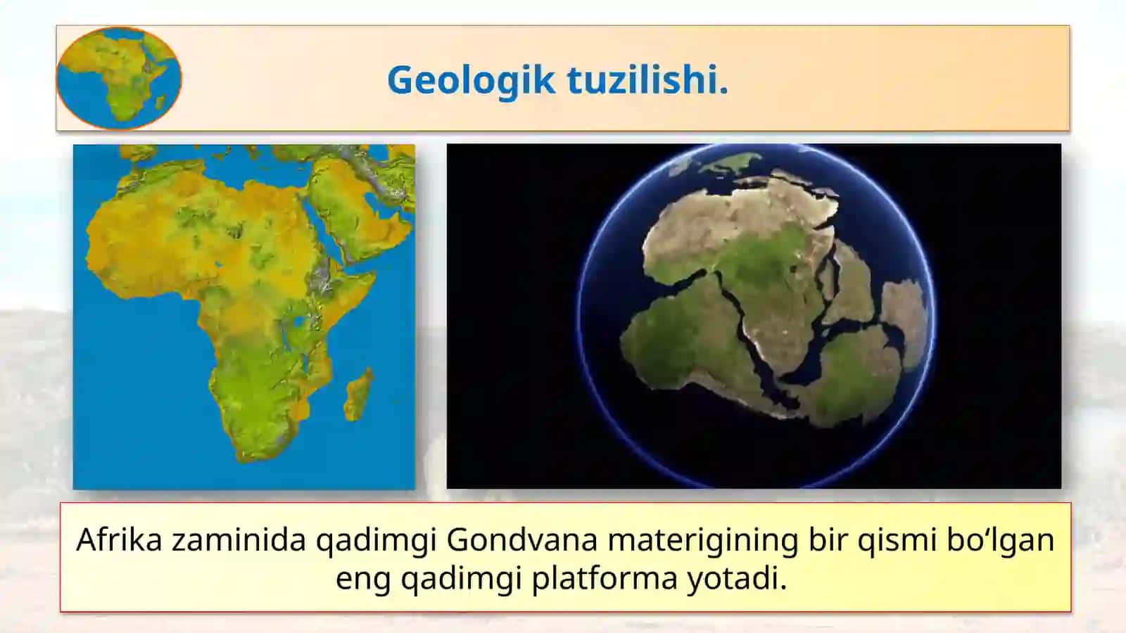 Geologik tuzilishi, relyefi va foydali qazilmalari 3