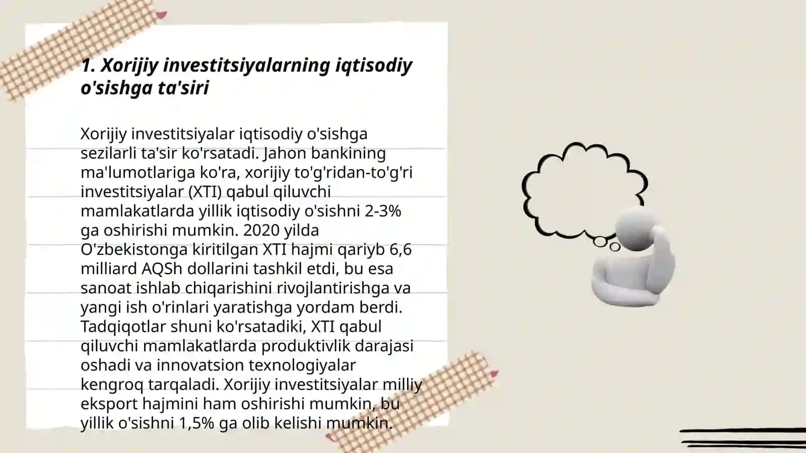 Xorijiy investitsiyalar va madaniy ta'sirlar 3
