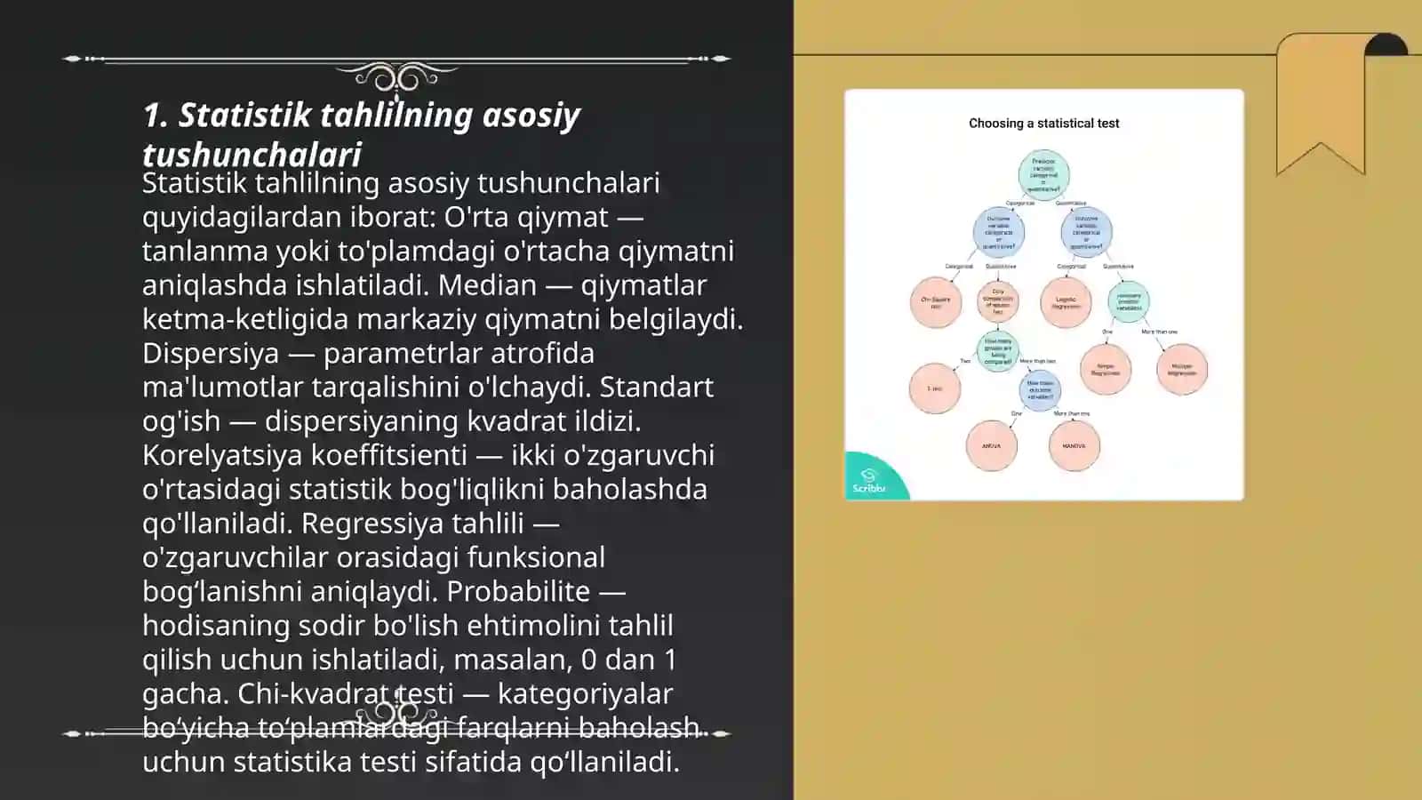 Statistik tahlil qilishda qoʻllaniladigan xalqaro standart koʻrsatkichlari 3