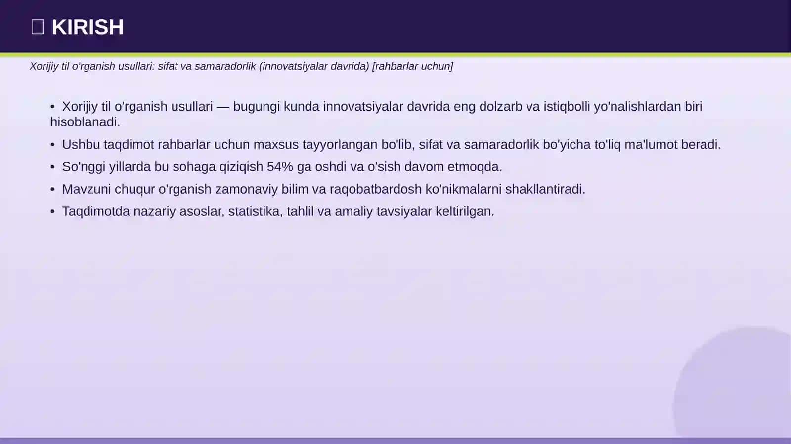 XORIJIY TIL O'RGANISH USULLARI 3