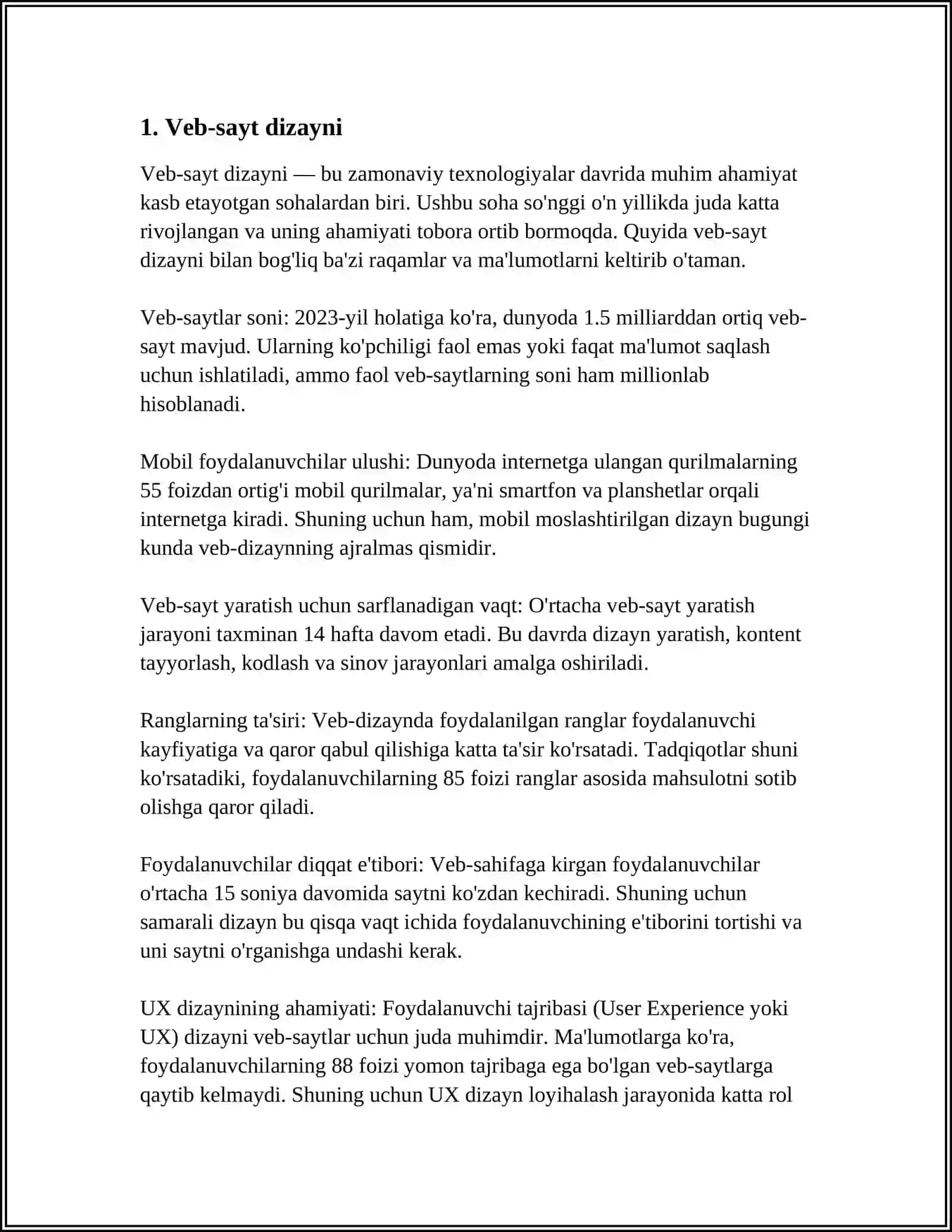 WEB SAYITLAR YARATISH 3