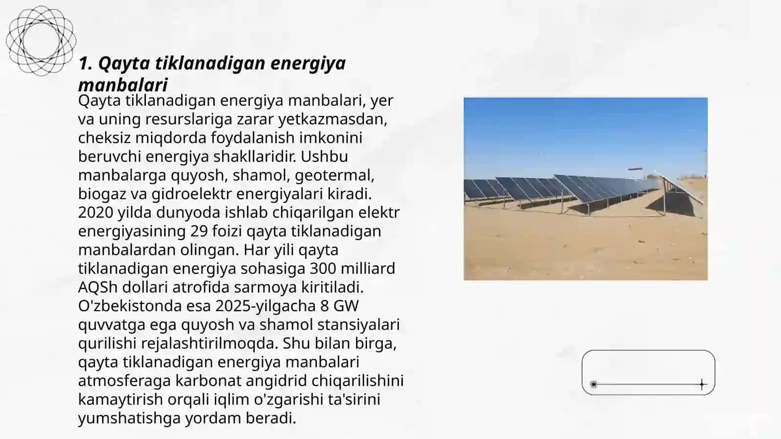 Qayta tiklanadigan elektr manbalari va parallelizm: qayta tiklanadigan elektr manbalarida parallelizm 3
