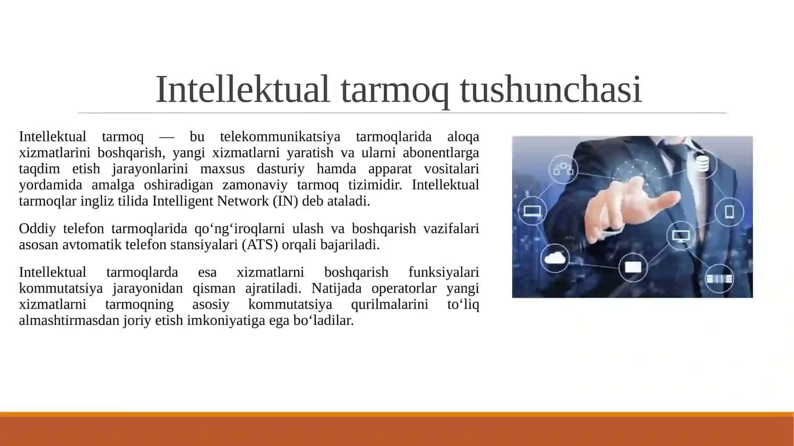 Intellektual tarmoq 3