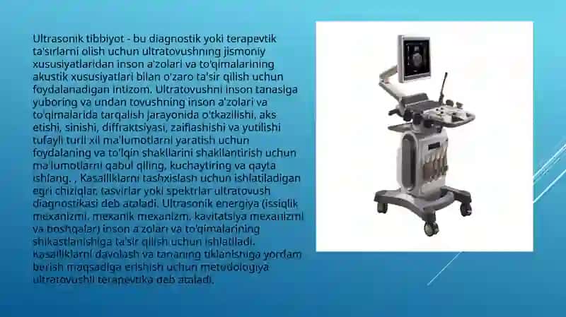 Kompyuterdan ultratovush tashxisi tizimida foydalanish. 3