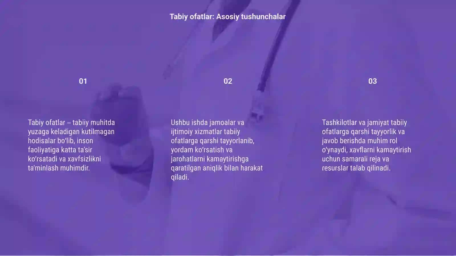 Tabiy ofatlardan jabir ko’rganlarga qaratilgan ijtimoiy ish 3