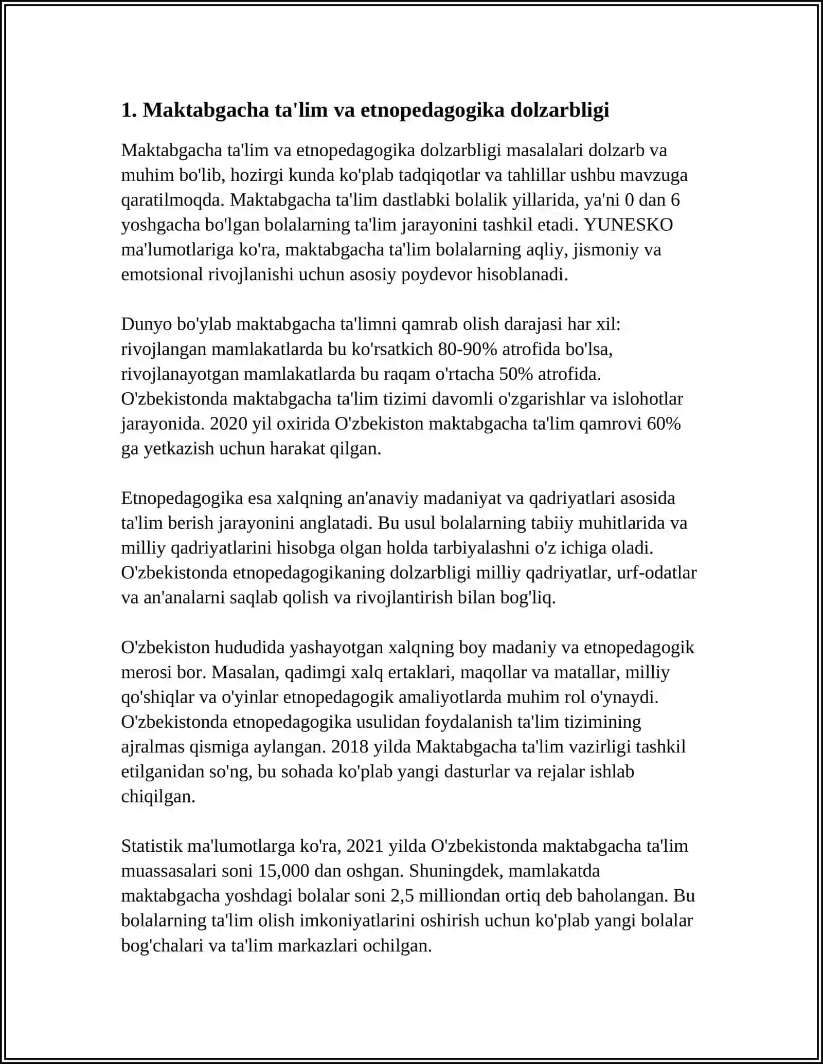 MAKTABGACHA TA’LIM ETNOPIDAGOGIKASI FANINING MITADALOGIK ASOSLARI 3