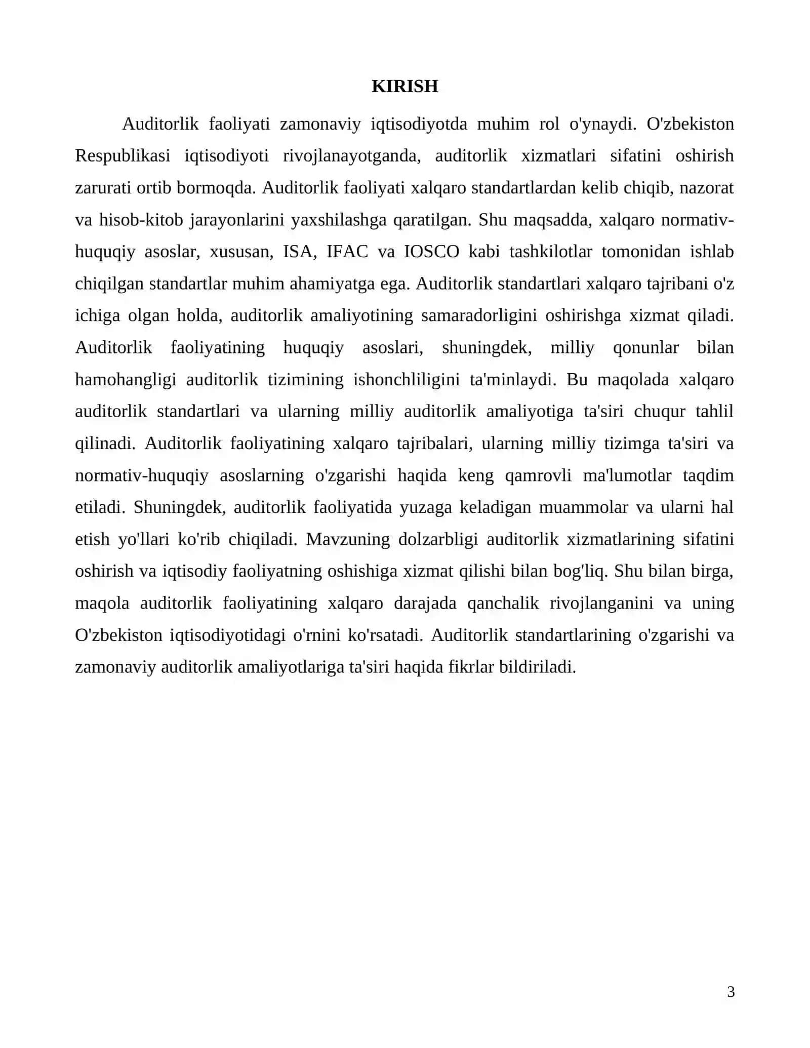 Auditorlik faoliyatining xalqaro normativ-huquqiy asoslari 3