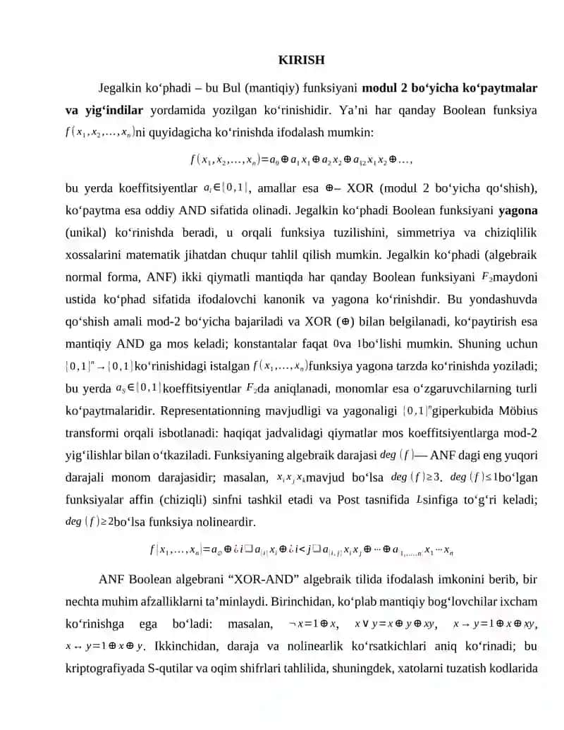 Jegalkin ko’phadi 3