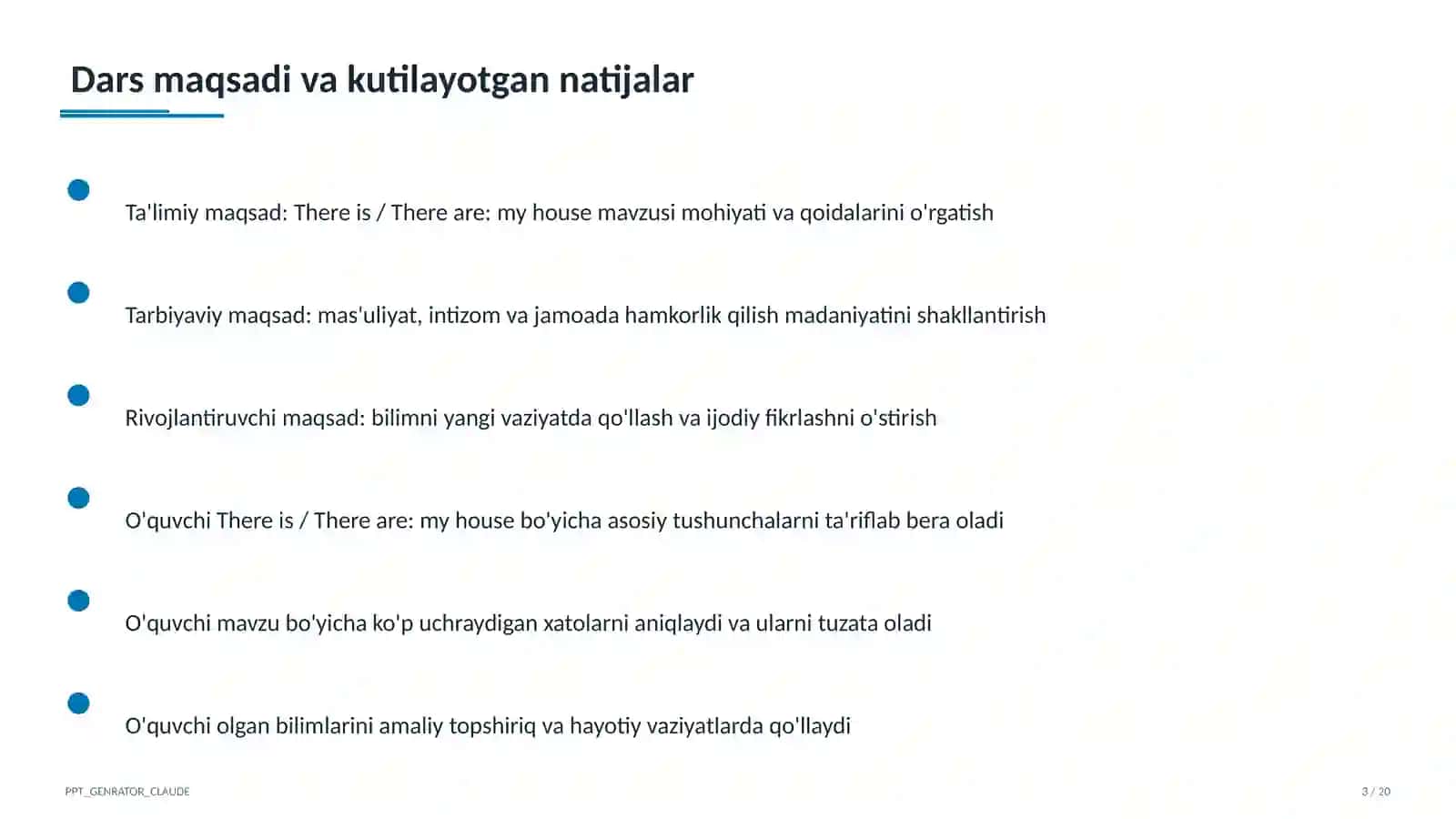 Ingliz tili (1–11) — metodik birlashma uchun 3